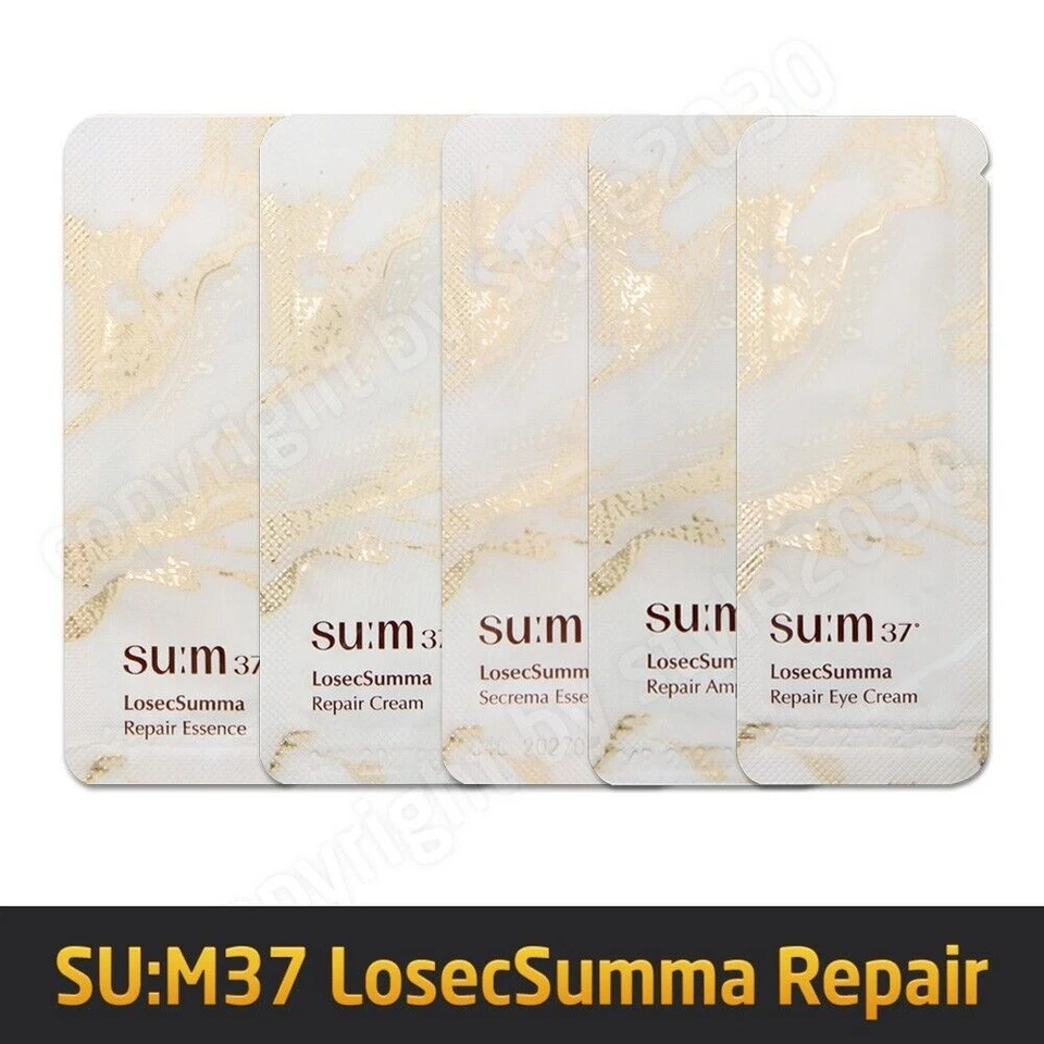 SU:M 37 ̊ SU: M37 Losec Summa Repair Line Creme / Essenz / Augencreme 1ml (10~100...