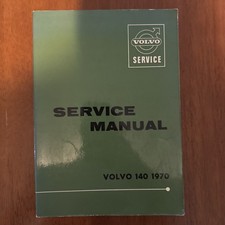 Vintage Volvo Service Manual - Volvo 140 1970 Vintage Volvo Service Manual - Volvo 140 1970
