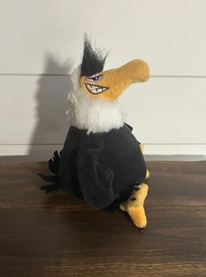 Angry Birds Mighty Eagle Plush 7'' Stuffed Animal Rovio Commonwealth 2016 RARE