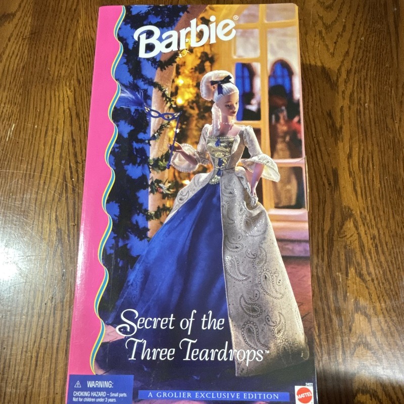 Mattel Barbie Secret of the Three Teardrops Grolier Exclusive 11in Doll
