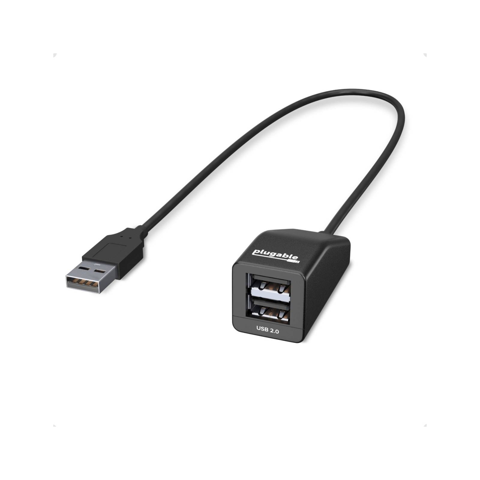 Plugable USB Splitter with Dual USB 2.0 Ports (USB2-2PORT)