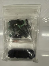 DC Power Connector Kit + Waterproof Connector for CCTV LED Projects