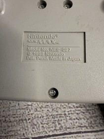 Nintendo NES Max Turbo Game Controller NES-027 OEM Official Original Tested