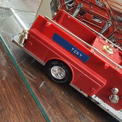 RARE Vintage 1970 Hess Fire Truck Pumper w/ Box And Inserts | eBay