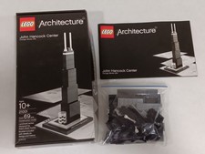 LEGO ARCHITECTURE: John Hancock Center (21001) Chicago - Complete