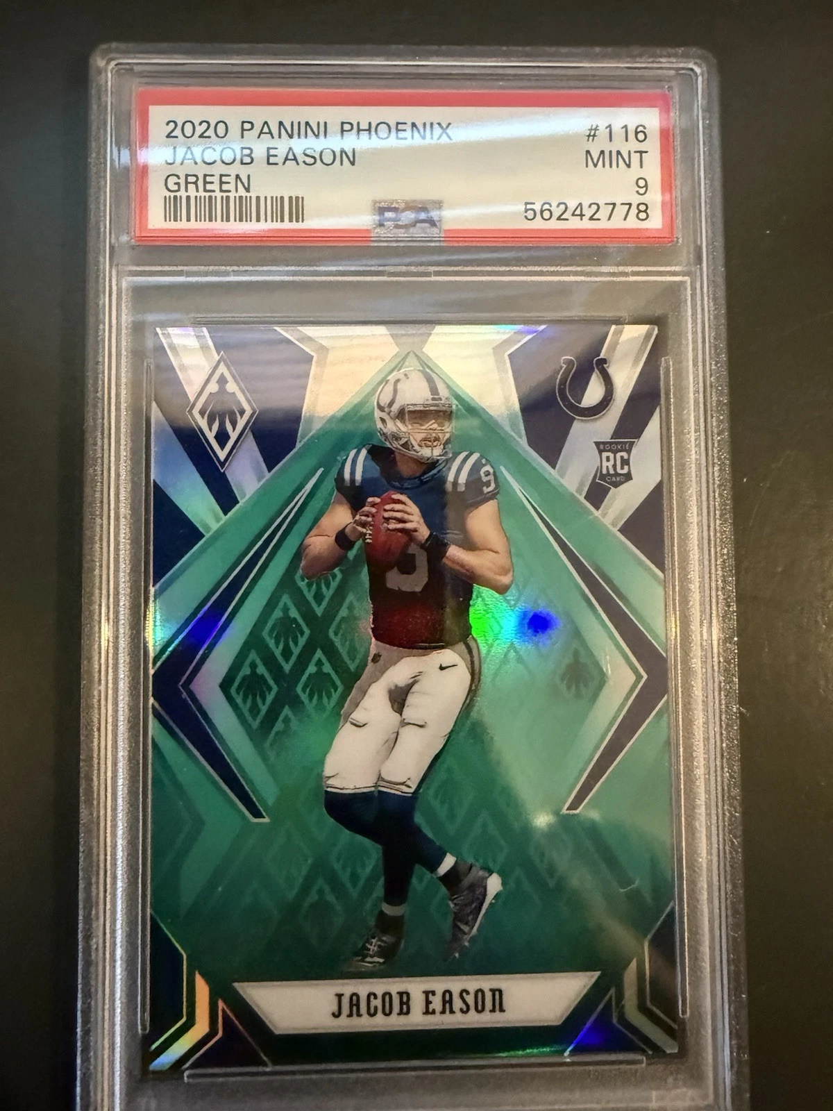 Jacob Eason Panini Phoenix #116 Green