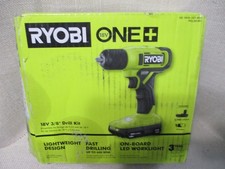RYOBI ONE+ 18V Cordless 3/8 Drill Driver Kit ...