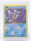 DARK GYARADOS 2000 POKEMON TEAM ROCKET RARE 1ST EDITION 25/82 Q5677