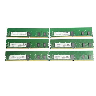 (6 PCS) ADATA 8GB 1Rx8 DDR4-2400T PC4-19200 Server Memory AD4R240038G17-BHYA