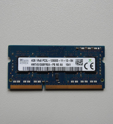 4 GB RAM-Modul Arbeitsspeicher SK hynix Korea 1Rx8 PC3L 12800S (#wz)