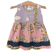 Matilda Jane Toddler Girl 2 Lavender  Pink Lilac Lush Tunic Top