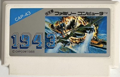 1943 Battle of Midway Famicom NES Nintendo Capcom JP NTSC-J Japan Shooter Game