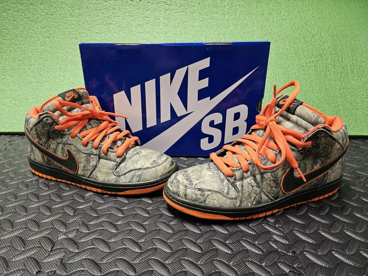 Nike Dunk Premium SB Mid Real Tree Camo for Sale | Authenticity