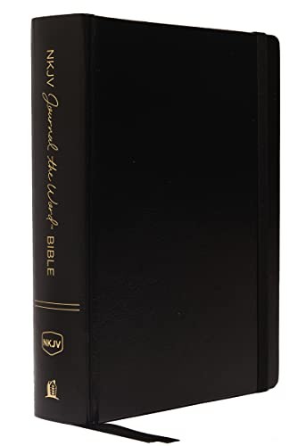 NKJV, Journal the Word Bible, Large Print: Reflect, Journal or Create Art Next to Your Favorite Verses (Hardcover, Black, Red Letter): Reflect, Journal, or Create Art Next to Your Favorite Verses - Image 3