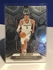 2023-24 Victor Wembanyama (RC) Panini Mosaic NBA Debut No.257