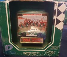 Harry Gant 1994 Collectors Nascar Car Autograghed