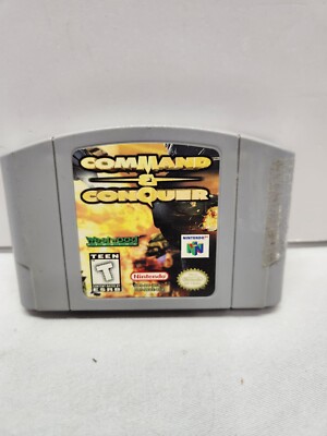 Command & Conquer コマンド&コンカー【中古美品・N64北米版】 Command & Conquer - Nintendo 64 (N64) 45496870454| eBay