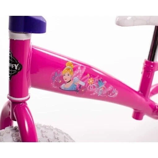 Bicicleta de Equilibrio Disney Princess Rosa 12" Rosa Niño Bebé Bicicleta de Entrenamiento Foto 4 de 4