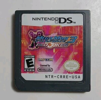 Mega Man Star Force 3: Red Joker (Nintendo DS) Authentic US Capcom, Tested