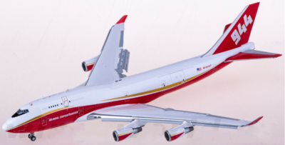 1:400 JC Wings Global Super Tank BOEING 747-400BCF Plane Flap Down