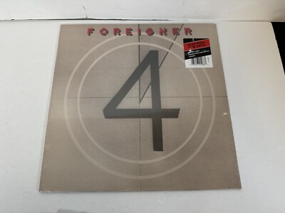 4 by Foreigner (Record Atlantic Rt16999) Hype Sticker Featuring Hits