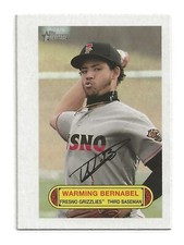 WARMING BERNABEL 2022 Topps Heritage Minor 1973 Baseball Pin-Up Cards 73PU-14