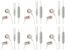 6x V-MODA FRZ-I-RGOLD Forza In-Ear Hybrid Sport Headphones w/Built-In Microphone