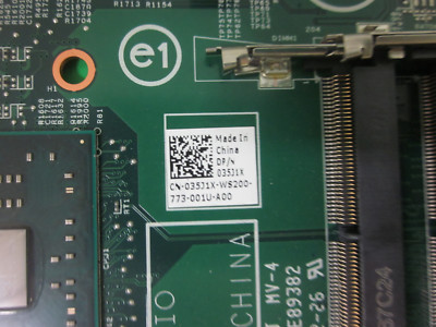 GENUINE Dell Inspiron 24 3455 Motherboard AMD A6-7310 35J1X | eBay