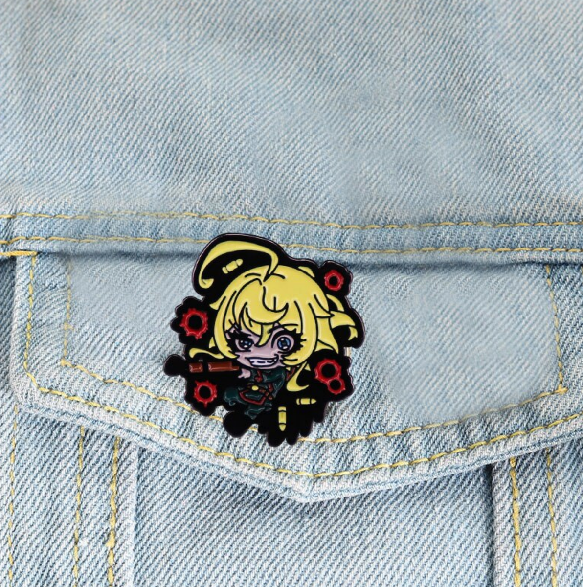 The Saga of Tanya The Evil Youjo Senki Anime Manga 1.1 Enamel Pin Badge |  eBay