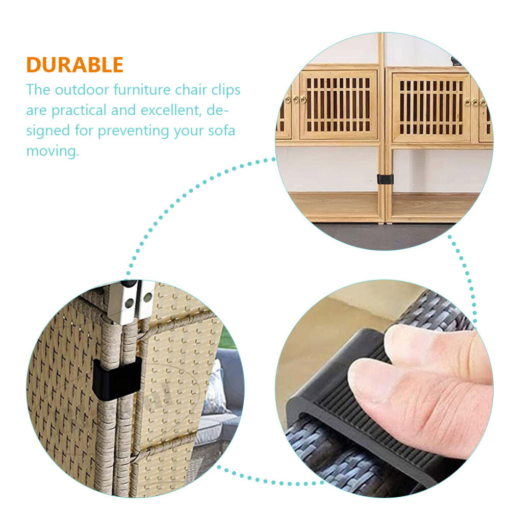 20 Pcs furniture module Patio Furniture Connecter Outdoor Furniture