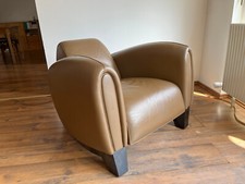 DS 57, de Sede, Club-Sessel "Bugatti", Ledersessel, Vintage, Art Deco