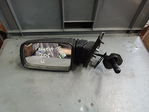 Peugeot 205 Außenspiegel Seitenspiegel mechanisch links unlackiert Oldtimer