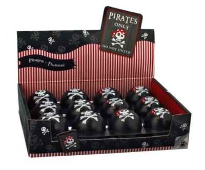Trendhaus Flummi Pirat für Piratenparty Give-aways Adventskalender NEU