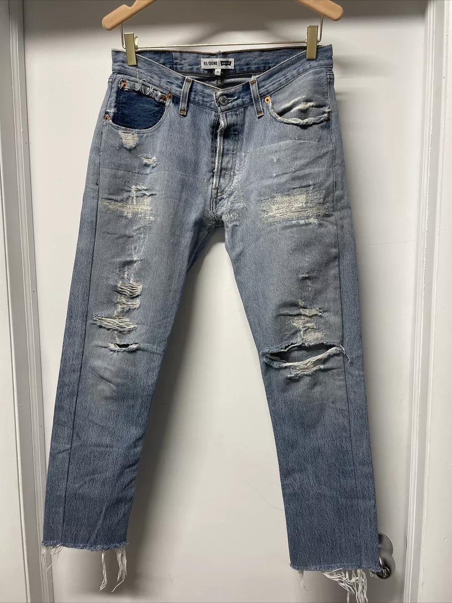 levis re done jeans 25 no stretch vintage eBay