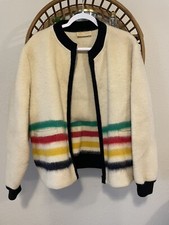 HUDSON'S BAY Vintage Stripes Iconic Pointed Wool Blanket Jacket
