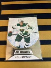 2021-22 Upper Deck Credentials - #12 Kirill Kaprizov