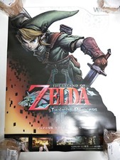 Rare Official Promo Poster The Legend of Zeld Twilight Princess Size B2 Wii