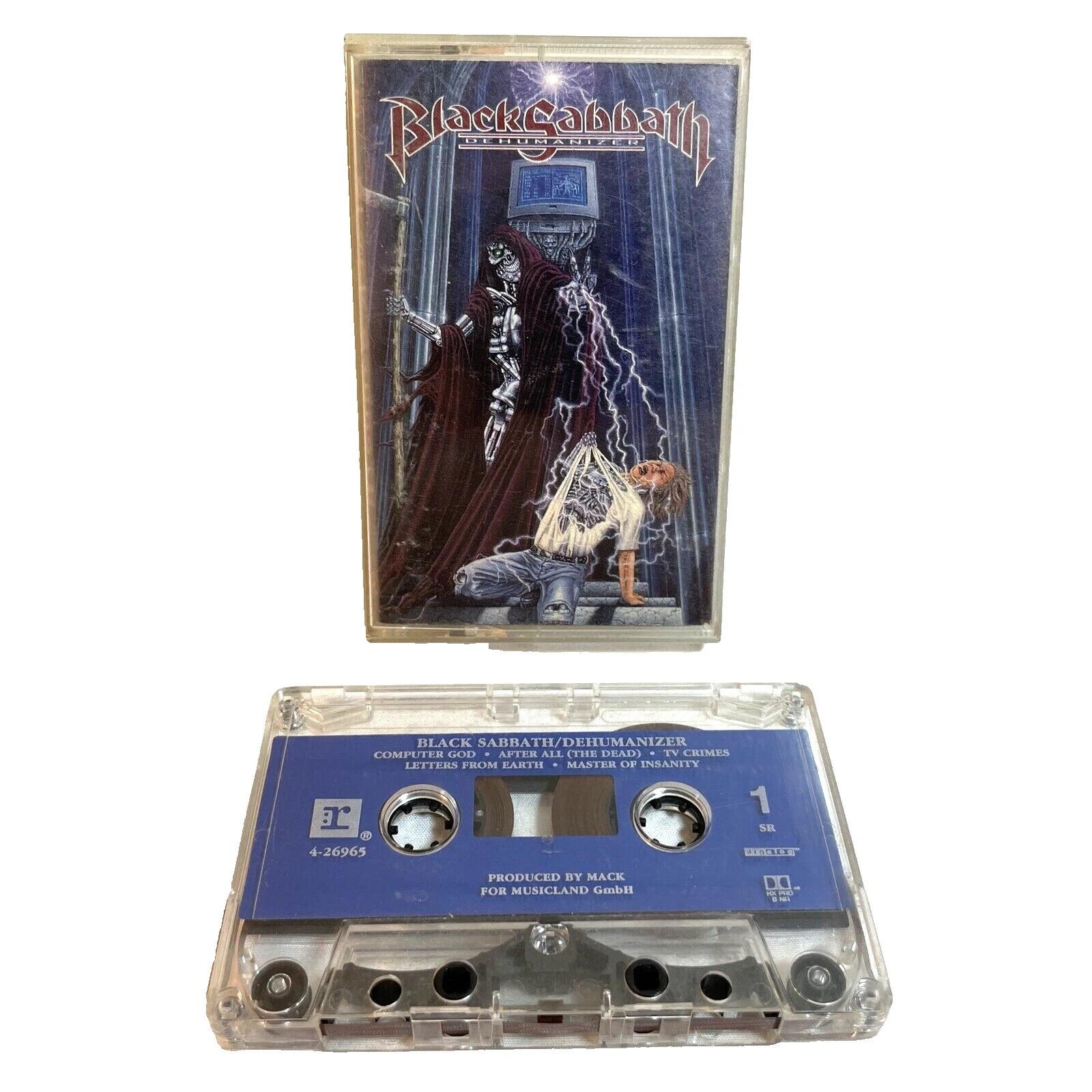 Black Sabbath Good Plus (G +) Case Very Good (VG) Condition Music Cassettes