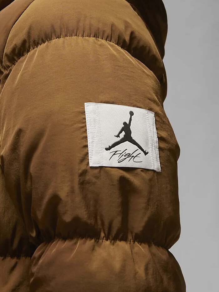Jordan Essential Statement Water-Repellent Parka Men Brown Jordan Essential Statement Water-Repellent Parka Men Brown