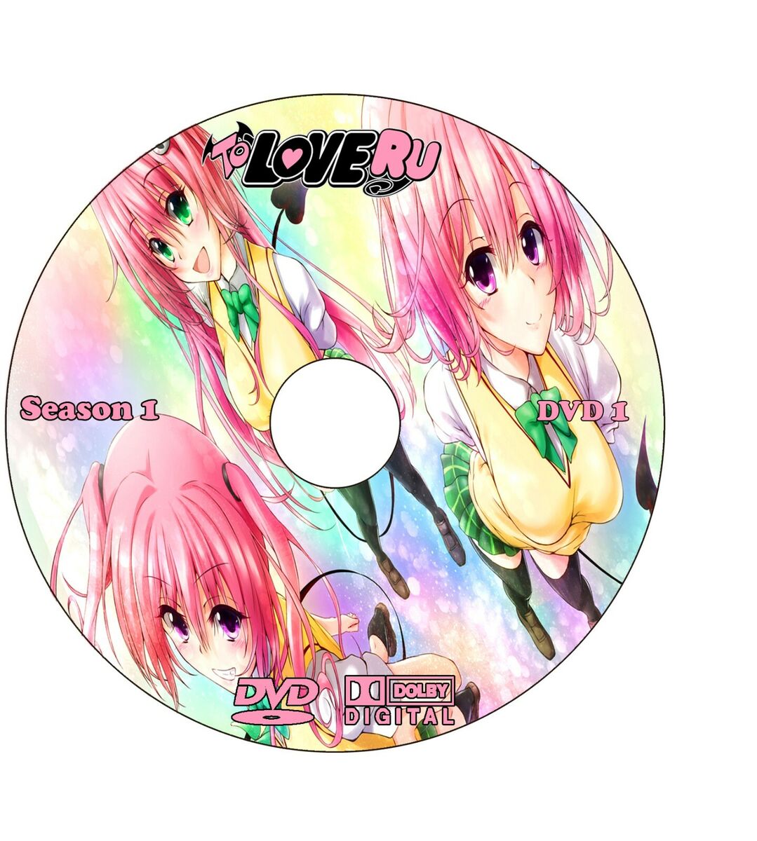 ANIME, TO LOVE RU Season 1-4 Episodes 64+19 Ovas(Uncensored Version),  8DVD