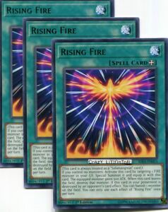 RIRA-EN053 Rising Fire Rare UNL Edition Mint YuGiOh Card