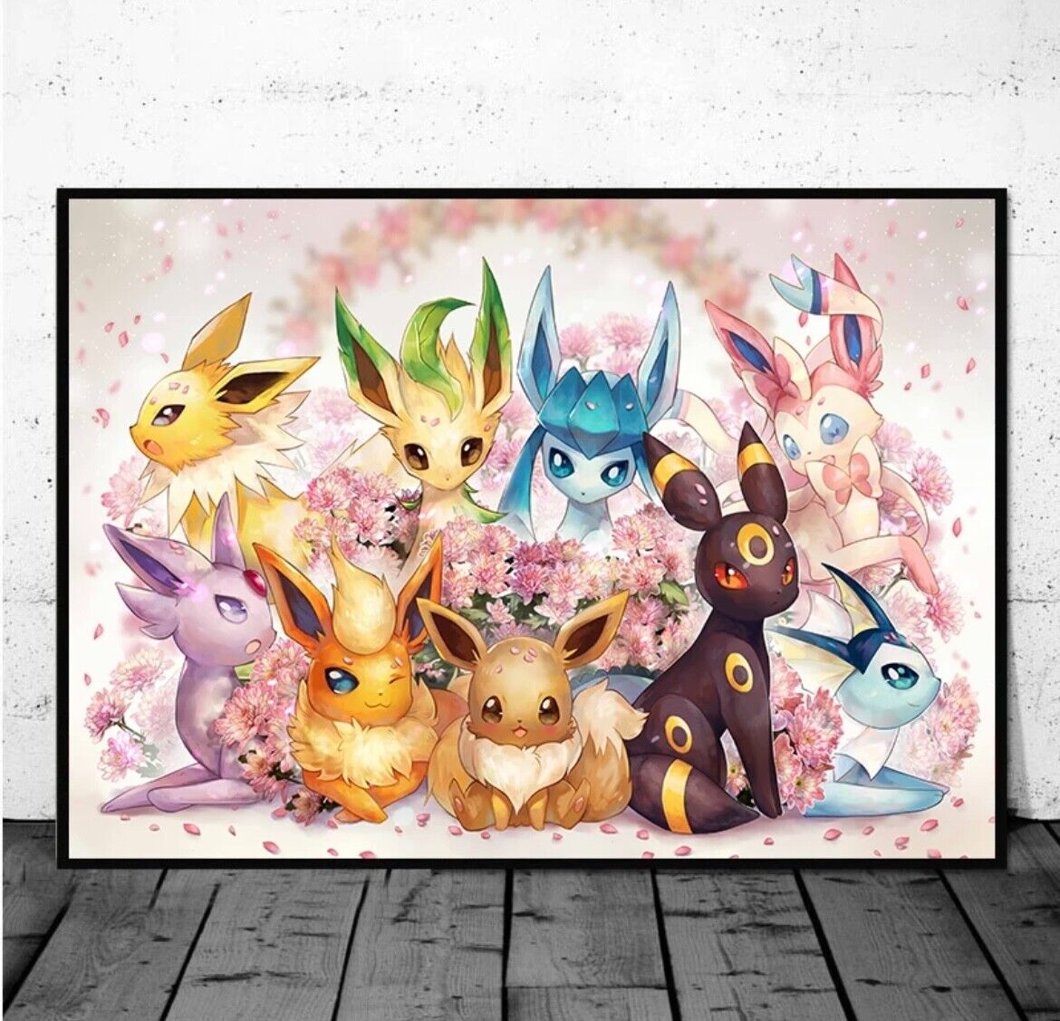 Pokemon Fan Art Imagines Eevee and Its Evolutions as Humans