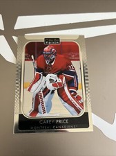 2021-22 O-Pee-Chee Platinum Carey Price Montreal Canadiens #10 Card