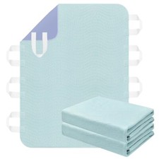 Bed Pads for Incontinence Washable Positioning Bed Pad with Handles Reusable ...