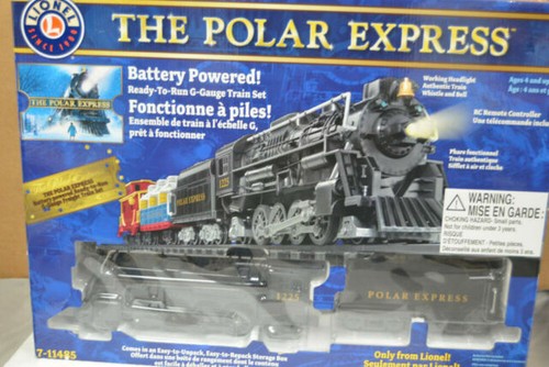 polar express christmas train set