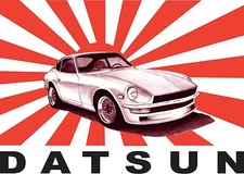 Datsun / Nissan 240Z 260Z 280Z Sunburst Artwork