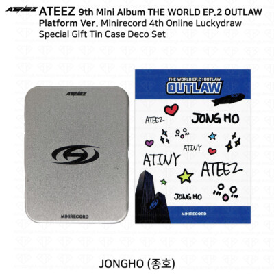 ATEEZ サン トレカ outlaw minirecord 6 ATEEZ サン トレカ outlaw minirecord 6 ATEEZ サン OUTLAW ミニレコ