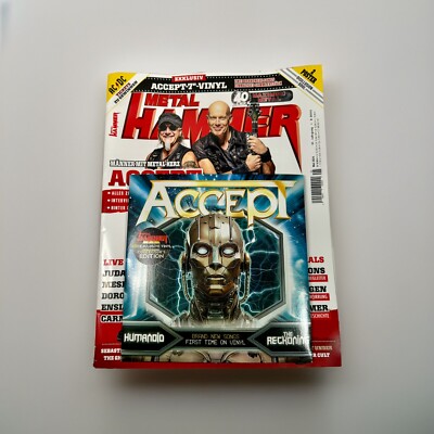 Accept Metal Hammer Germany German May 2024 World Exclusive Vinyl