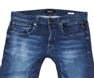 REPLAY GROVER HERREN JEANS   W32 L32 waitom jennon**TOP 2026 32/32 **