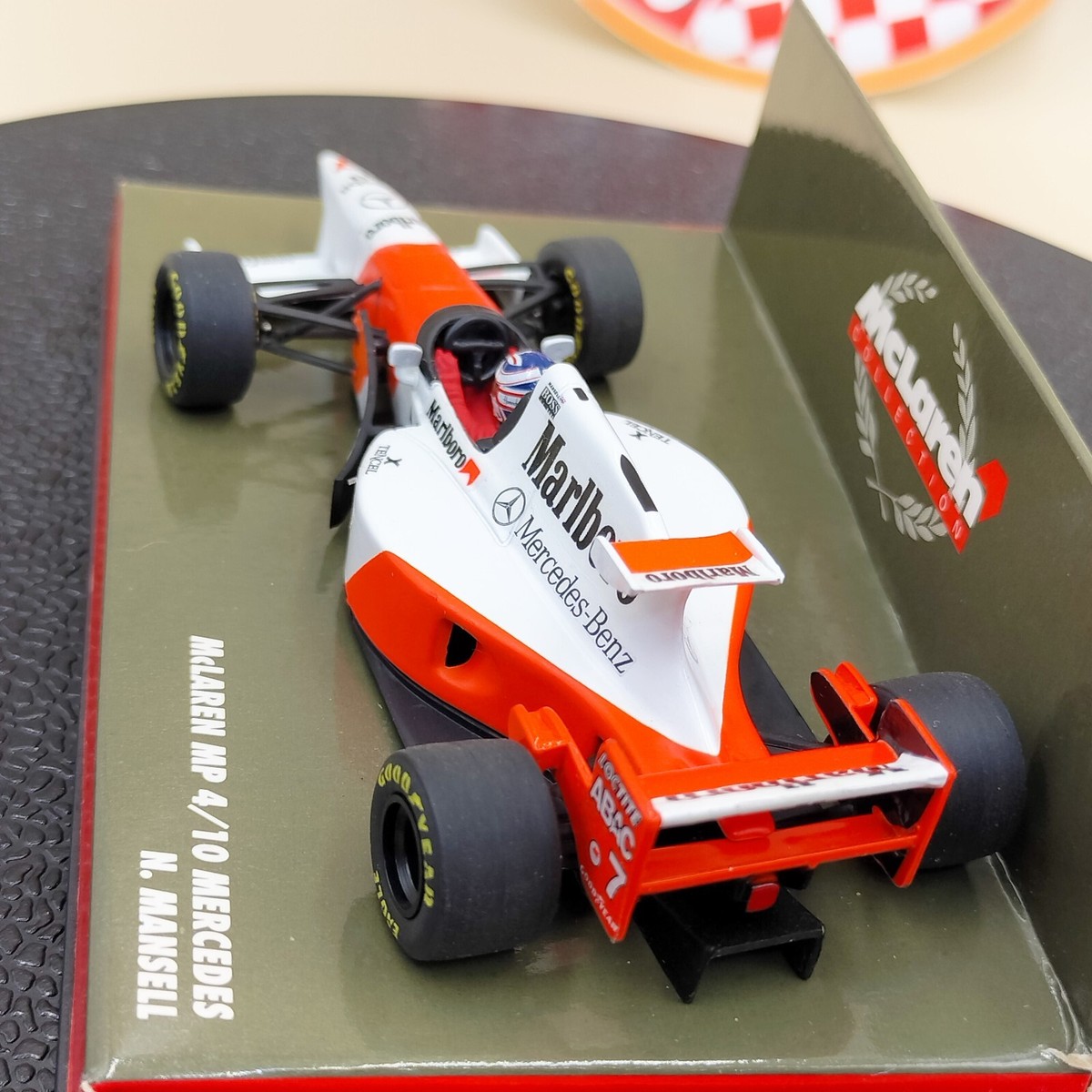 MINICHAMPS 1/43 McLaren MP4/10 Mercedes Mansell Marlboro MINICHAMPS 1/43 McLaren MP4/10 Mercedes Mansell Marlboro